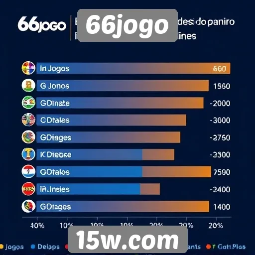 Estatísticas de usuários ativos no 66jogo