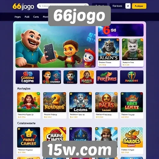 Experiência do usuário no site 66jogo